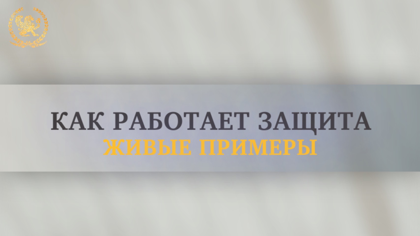 Как работает защита: живые примеры