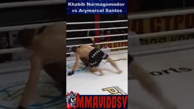 TKO Punches GnP ProFC 36 - Khabib Nurmagomedov vs Arymarcel Santos #ProFC #mma #TKO #punches #GnP