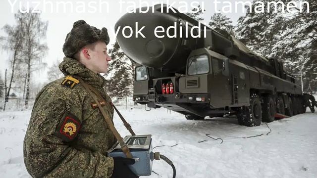 Yuzhmash fabrikası tamamen yok edildi