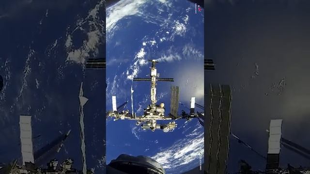 Уникальные кадр МКС