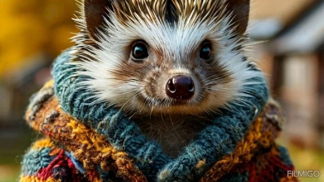 звери в деревне