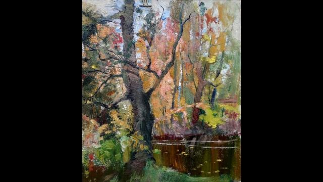 В мастерской художника Тамары Камаевой