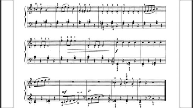 «Марш» Э.Сигмейстер, 1-2 класс