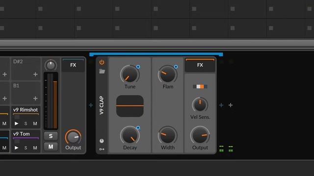 Meet v9, Bitwig's 909-Inspired Drum Family