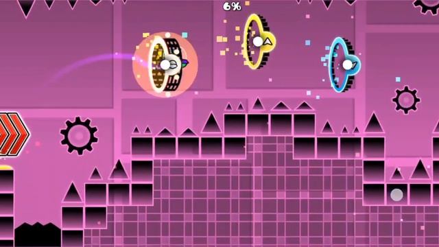 побил свой Рекорд в Geometry Dash