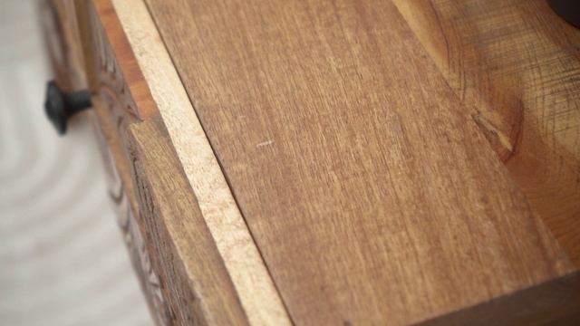 Консоль из массива антикварной древесины, КАВИТА