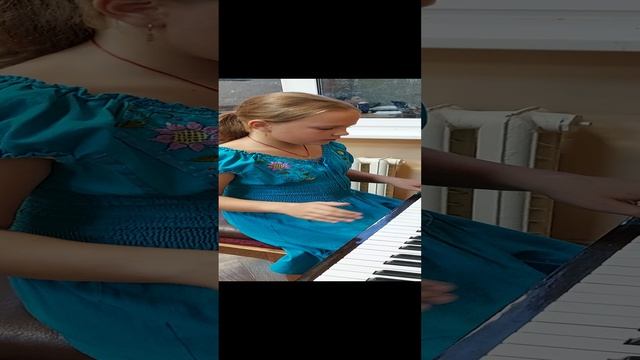 Сольфеджио. №323 из сб.Калм. и Фр. Спивак Анастасия 4кл.