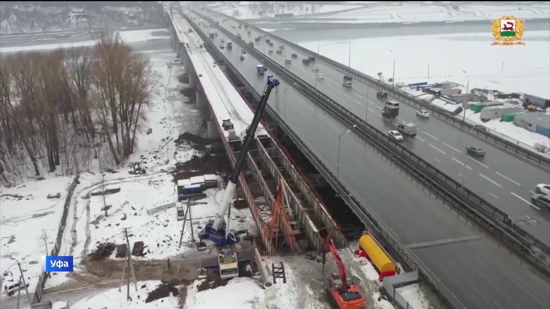 В Уфе на мостах ограничили скоростной режим