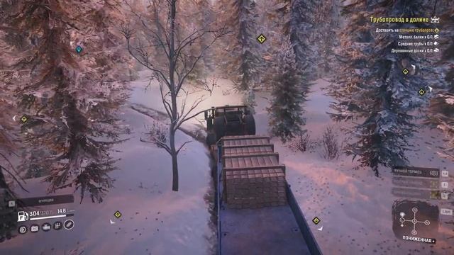 SnowRunner - АЛЯСКА - КОНТРАКТ - ТРУБОПРОВОД В ДОЛИНЕ #snowrunner