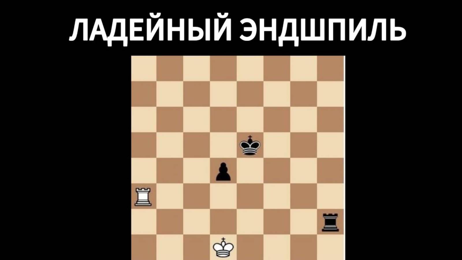 Мат ладьей и королем