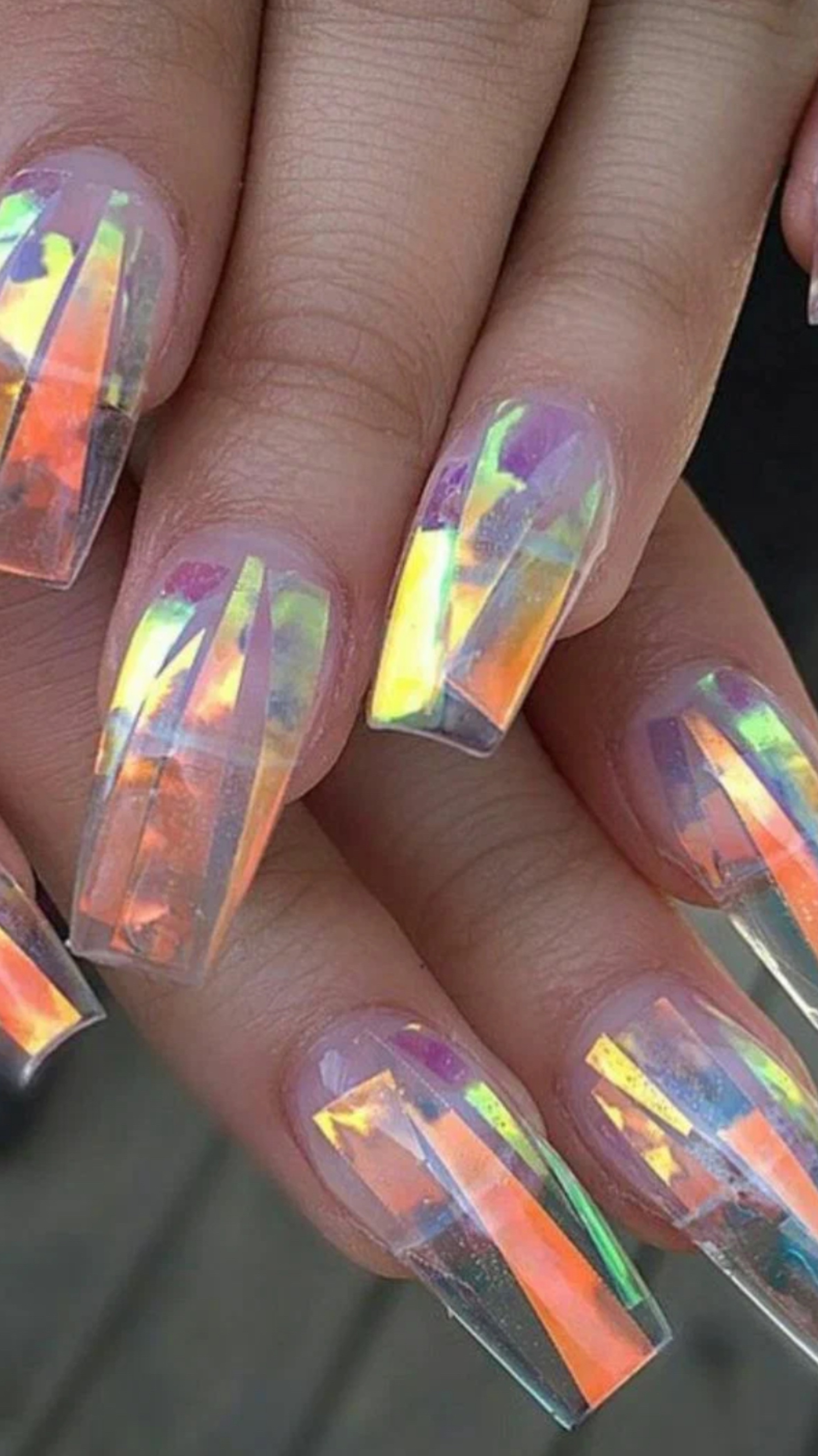 Дизайн битое стекло.