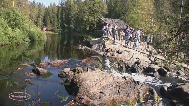 Карелия водопады  часть 1