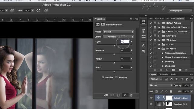 Movie Color Tone Photoshop Tutorial _ Cinematic Grading