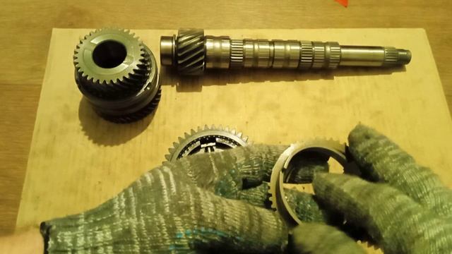 Синхронизатор 1,2 передачи лада веста, гранта, приора с тросовой вазовской коробки передач