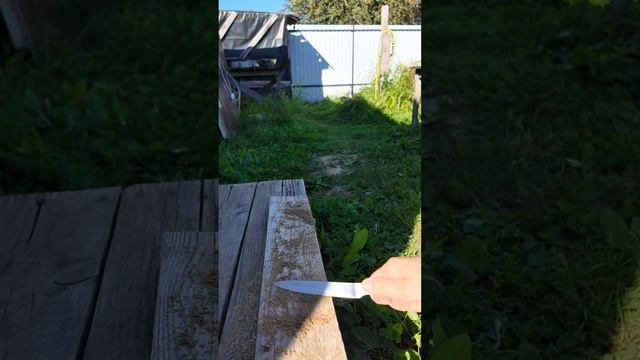 Как заточить нож без точилки