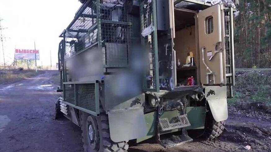 Российские десантники захватили автомобиль ВСУ в Курской области