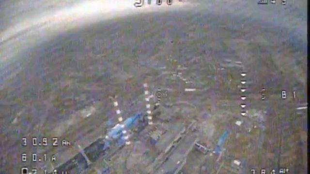 Удар FPV по Славянской ТЭС 💥