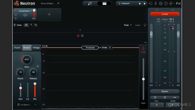 02. IO Panel & Limiter Controls