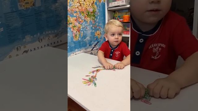 Интересная идея с магнитом и скрепками