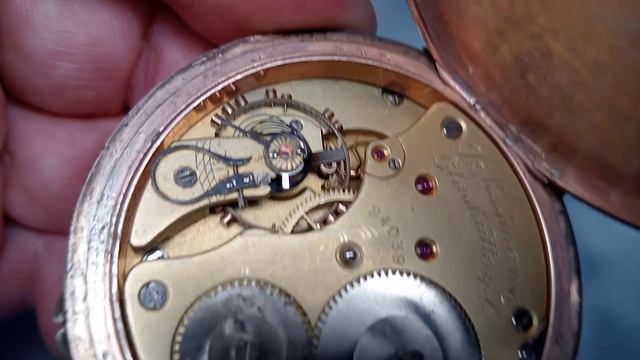Серебряные карманные часы Glashutte J. Assmann.