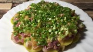 Картофельный салат с беконом