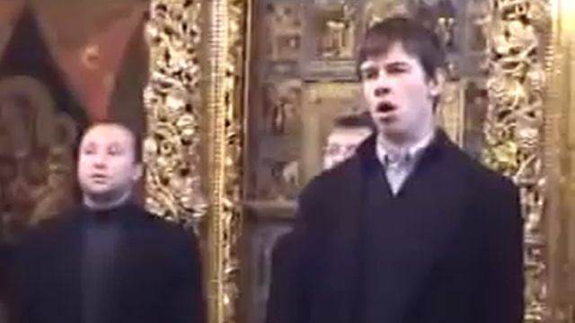 #Russian #Orthodox #Sacred #choir singing Chesnokov Gabriel Appeared Eternal Counsel #Moscow