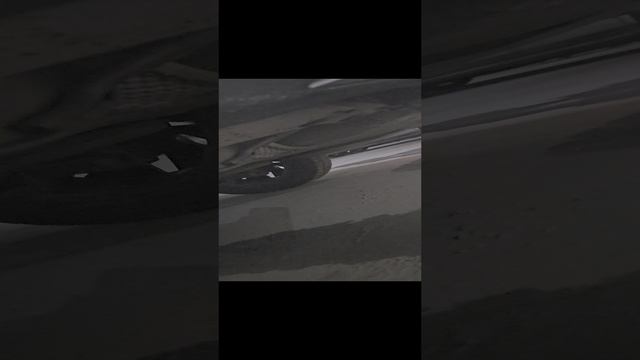 Выхлоп Octavia a8 с просверленным отверстием от конденсата.