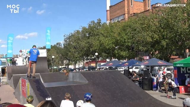 Экстрим-фестиваль МОСТЫ 2019 kickcooter (фрагмент).