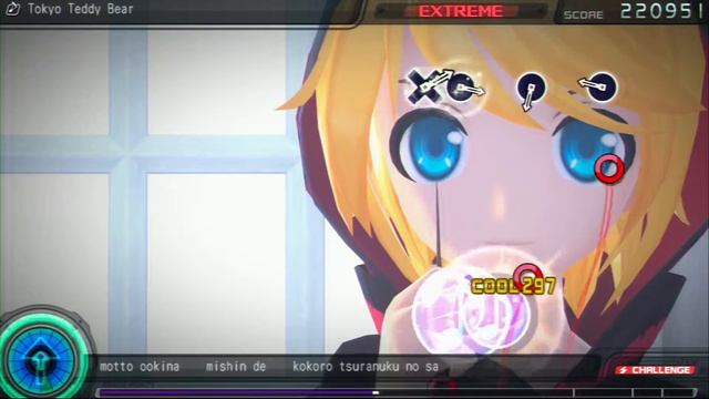 [Project Diva F] Kagamine Rin - Tokyo Teddy Bear (EXTREME) PERFECT