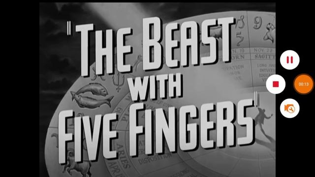 Warner Bros. logos - The Beast with Five Fingers (December 25, 1946) [HD]