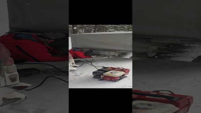 Сварка на зимнике .mp4