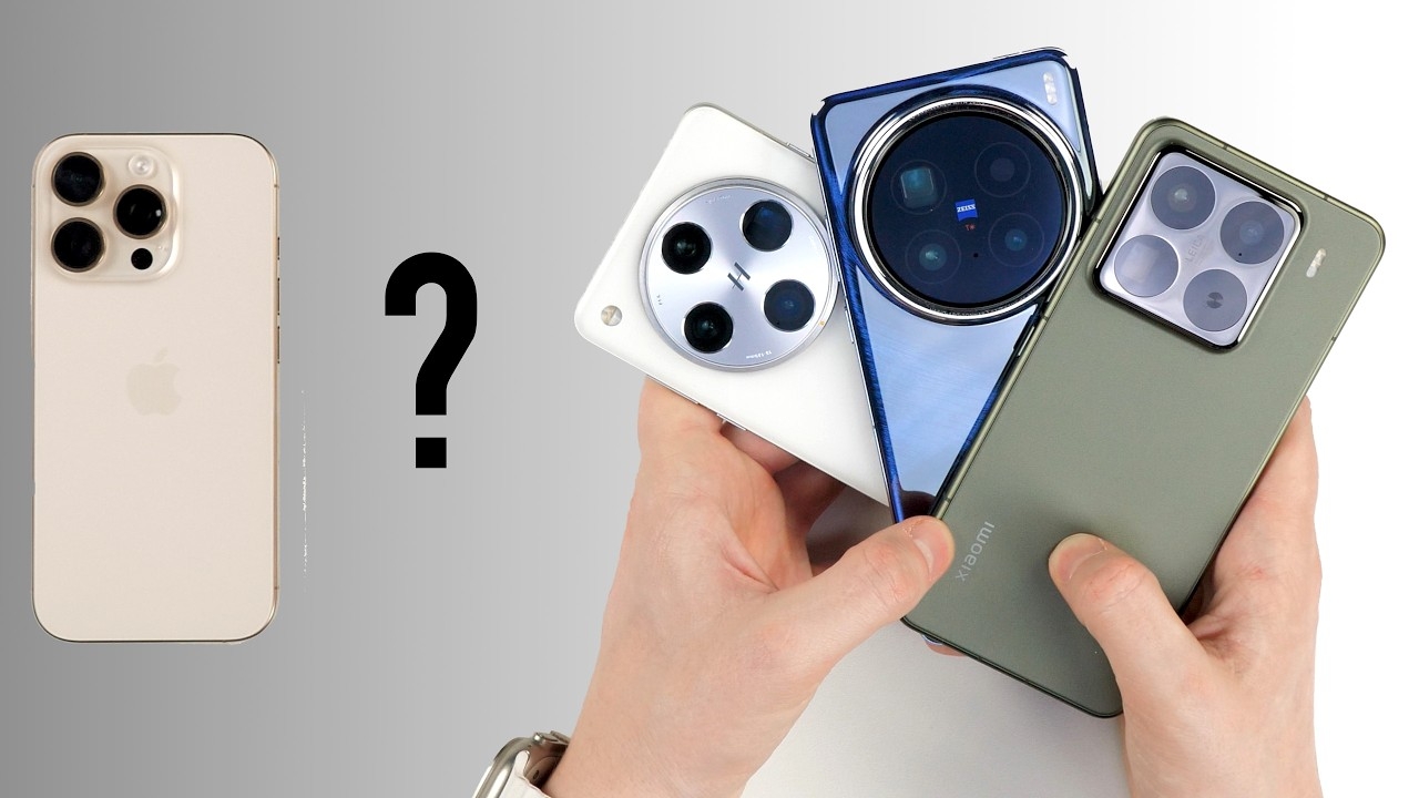 📹 Какой китайский смартфон выбрать? Oppo Find X8 Pro, vivo X200 Pro, Xiaomi 15 Pro или iPhone? 
👤
