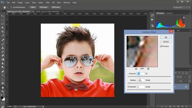 Photoshop Tutorial _ How to Convert Low Resolution Pictures to High Resolution (Tutorial)