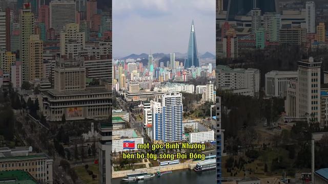 🇰🇵 Pyongyang on the west bank of the Taedong river