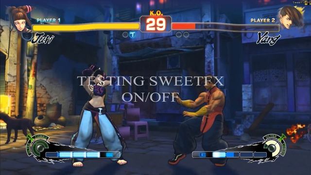 SweetFX enabled in - Ultra Street Fighter IV - gameplay [Win 8.1][ Improved graphics mod ] 60 FPS