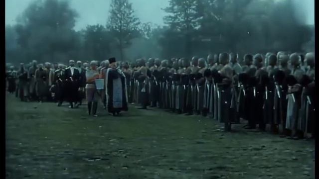 Благословение казаков перед боем, 1916 год.