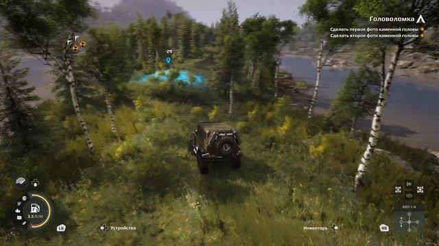 Прохождение Expeditions a mudrunner game Экспедиция "Головоломка" Карпаты Непоколебимый остров