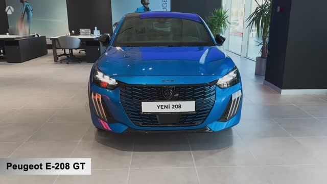 2025 Peugeot E208 GT  Exterior обзор