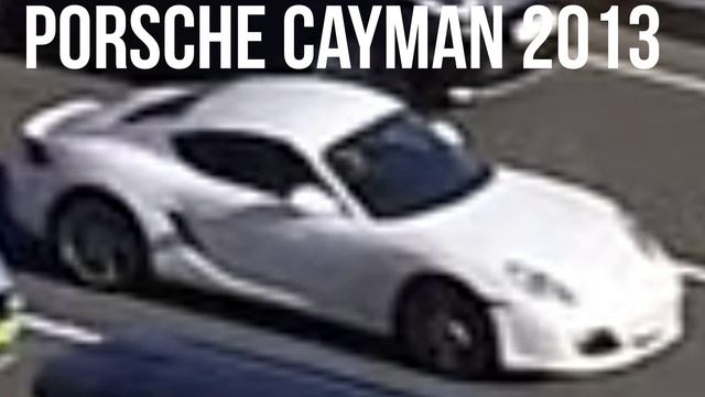 Porsche Cayman 2013