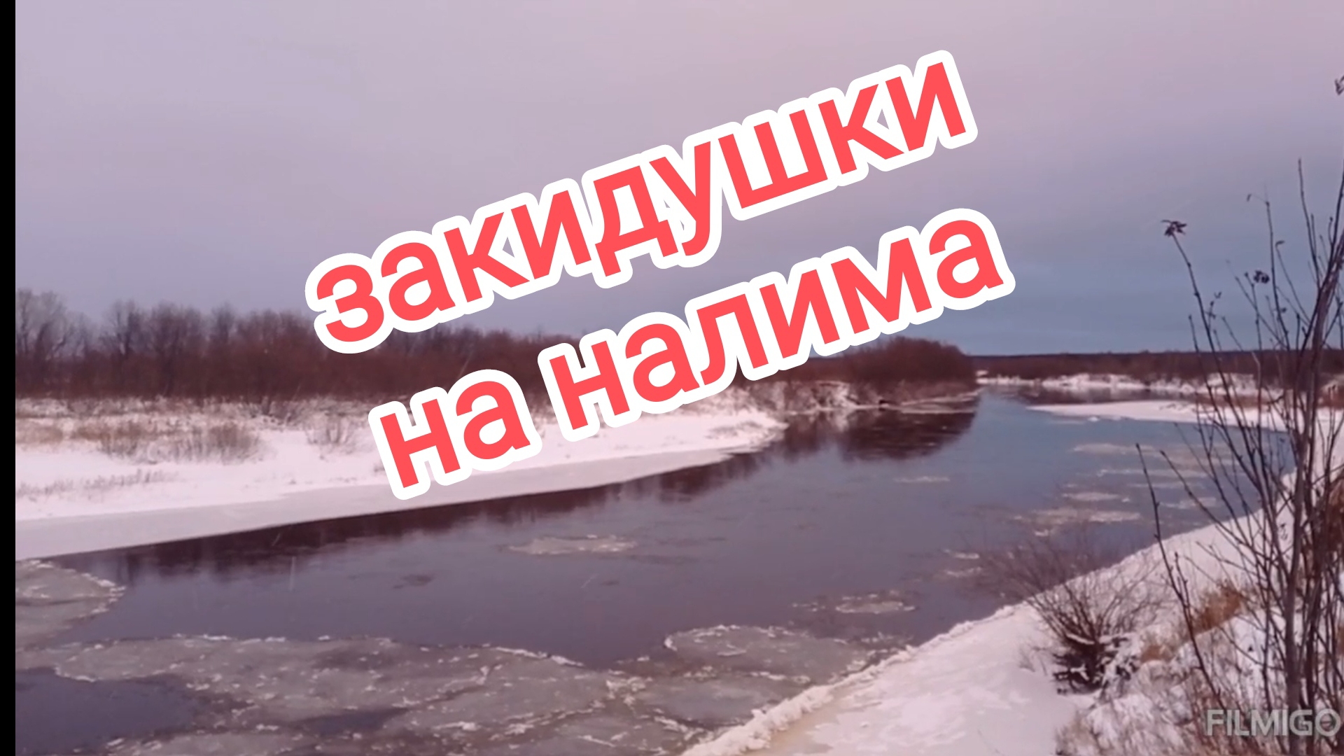 Закидушки на налима.