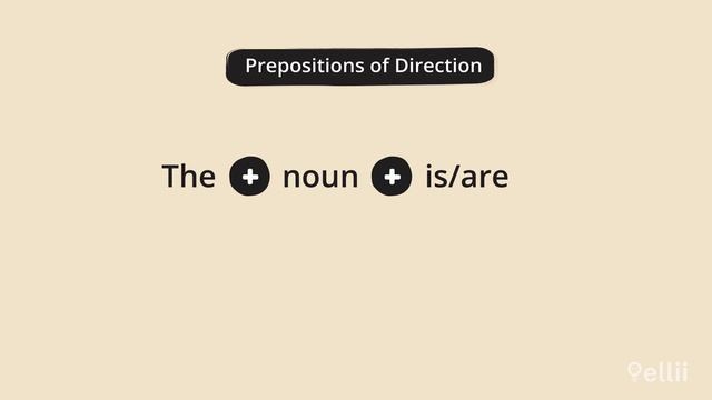 Prepositions of Direction – English Grammar Lessons