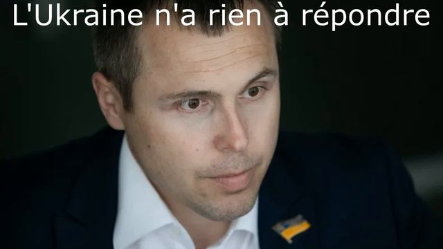 L'Ukraine n'a rien à répondre