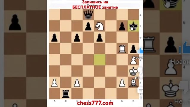 Мат в 2 хода. Решишь?