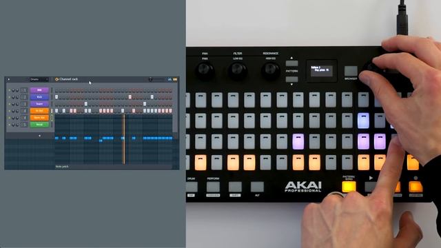 Introducing Akai Fire: Advanced Step Sequence Trap Beat