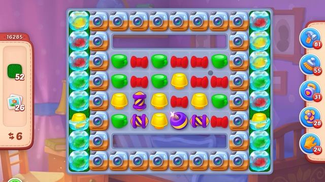 HomeScapes уровень 16285 без бустеров