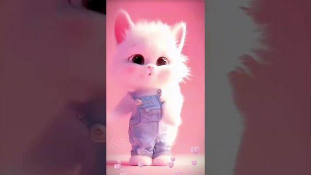 кот танцует