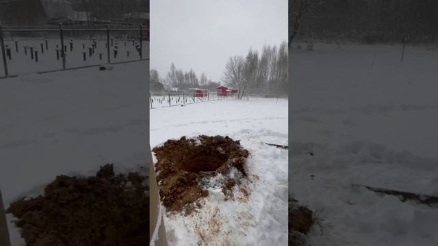 Копка колодца машиной в Московской области ☎️ 89931375594 Матвей