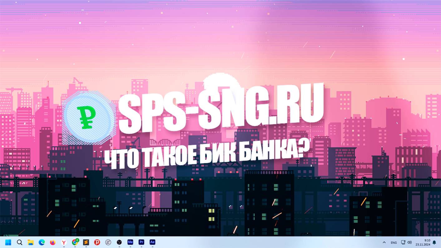Что такое Бик банка?