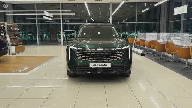 Geely Atlas 2025 обзор