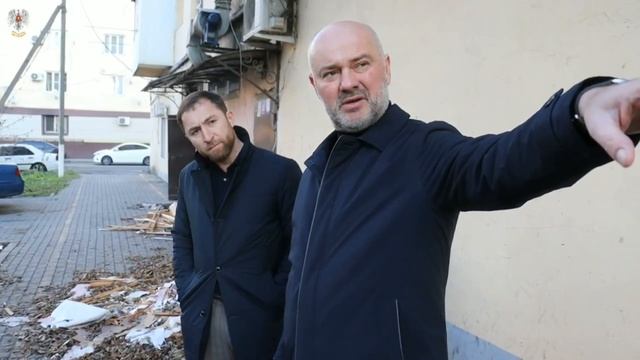Глава Назрани Руслан Оздоев устроил свой первый инспекционный выезд
